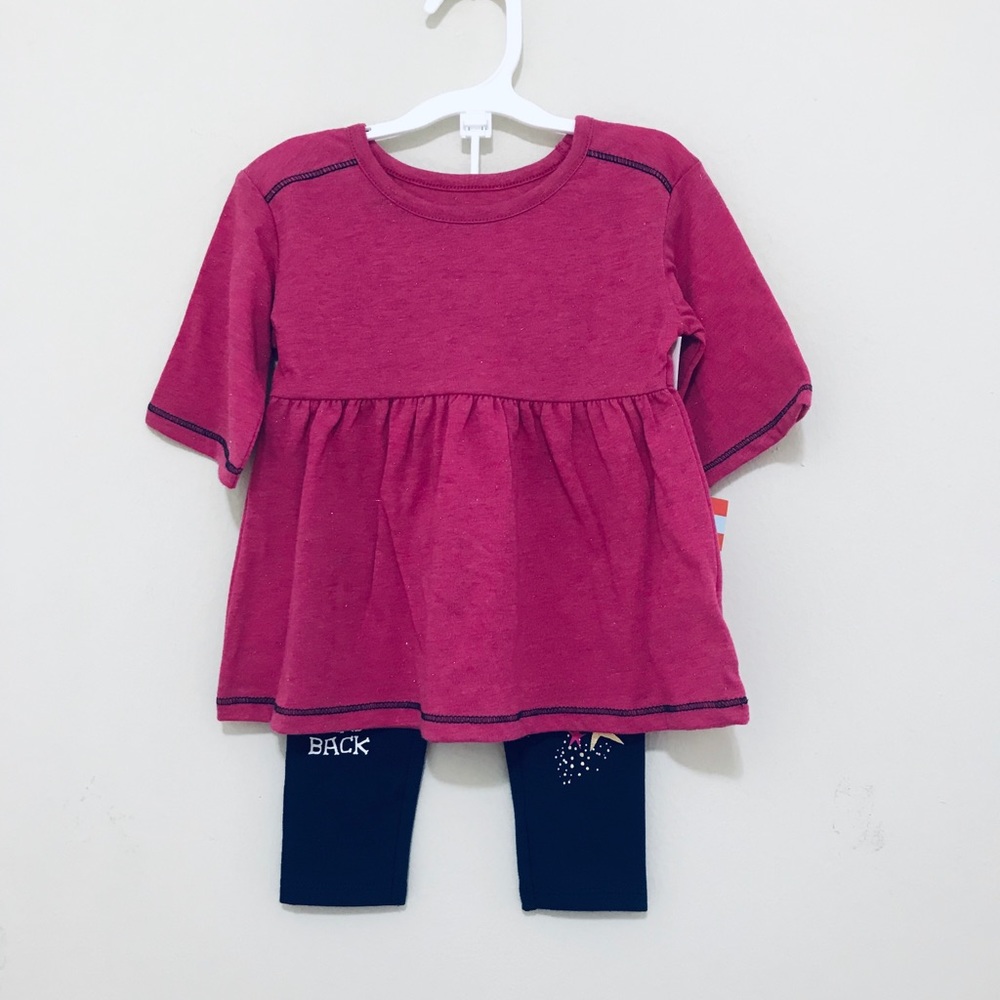 Cat & Jack baby girl set size 12M